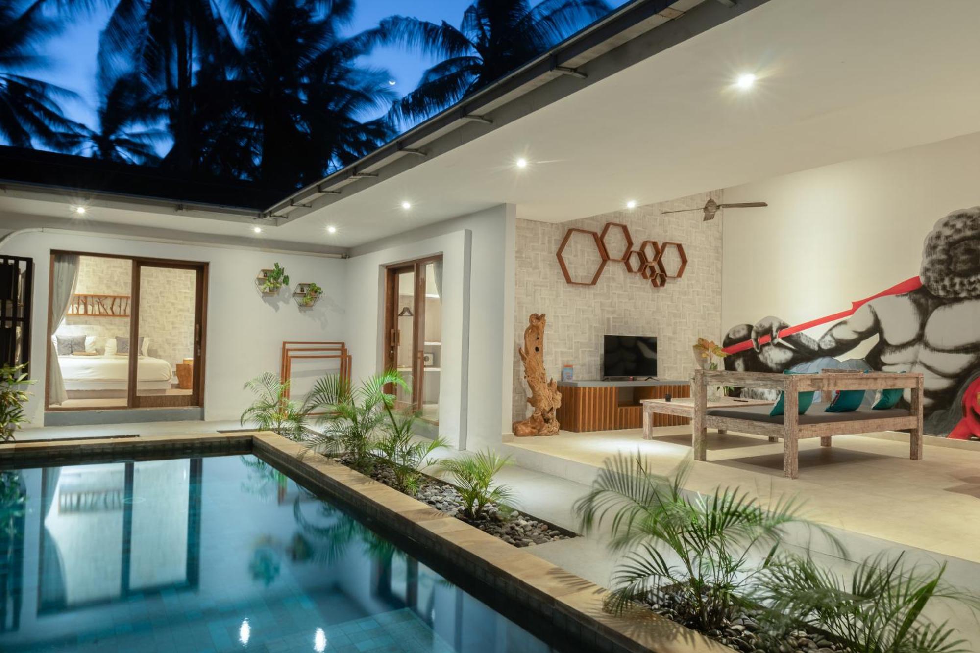 Gili Khayangan Villas Гили Траванган Экстерьер фото