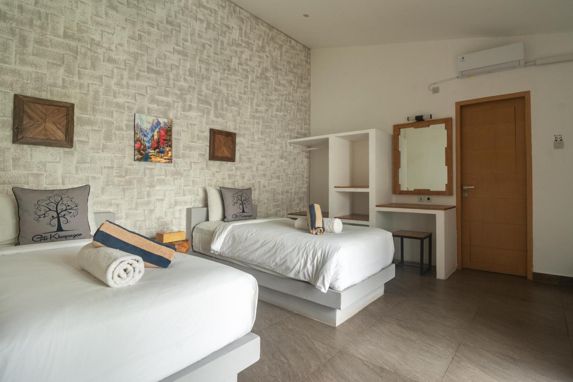 Gili Khayangan Villas Гили Траванган Экстерьер фото